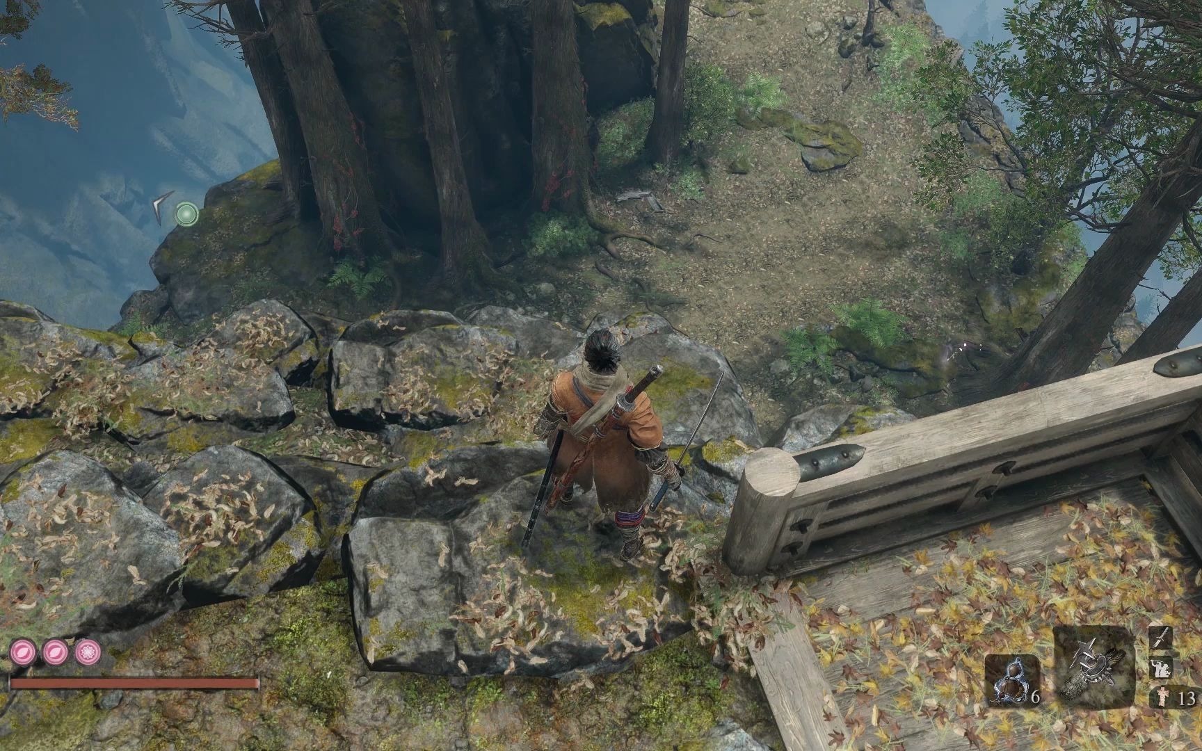 只狼取得拳法及忍具形部断角漂流纸人对战孤影众与七面武士