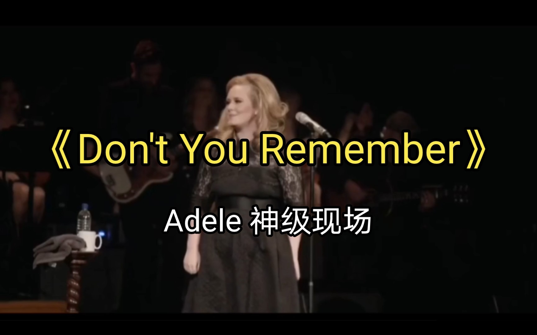 [图]Adele《Don't You Remember》现场