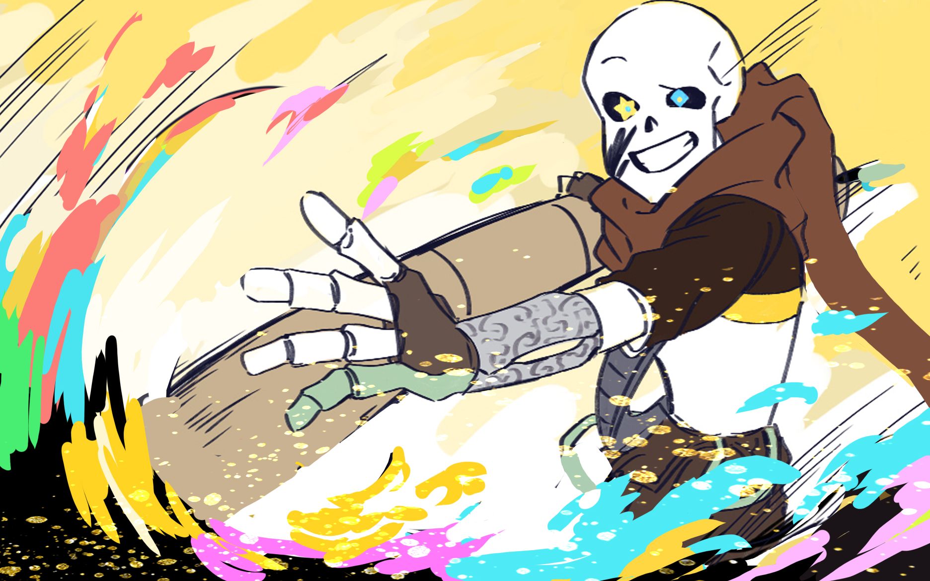 [图]【undertale au】Forgettable ink单人手书