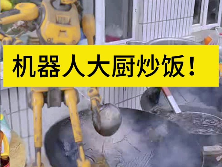 机器人大厨炒饭