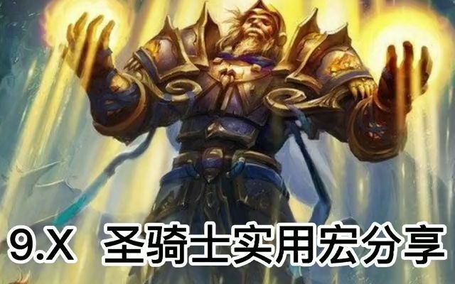 魔兽世界正式服圣骑士宏分享网络游戏热门视频