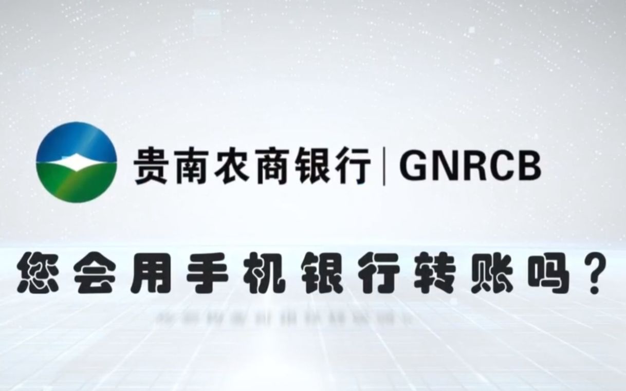 科技运营类您会用手机银行转账吗? 周则加 王晓丽哔哩哔哩bilibili