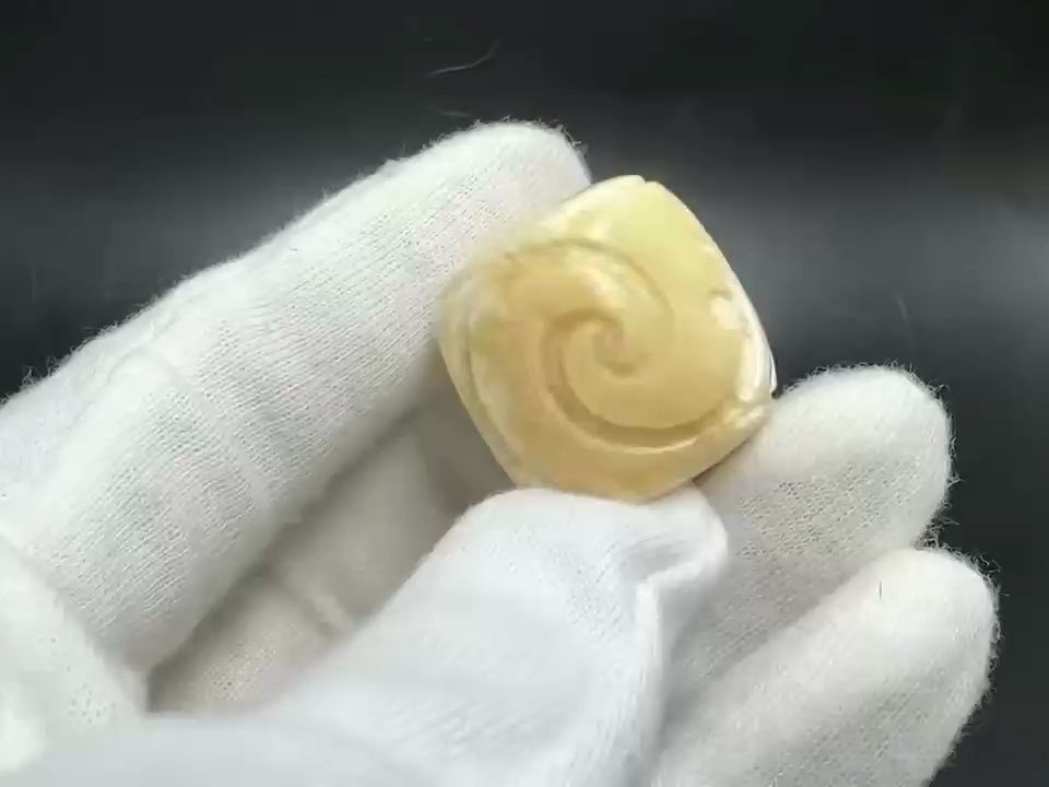 独角鲸牙:独角芝士皮大珠子