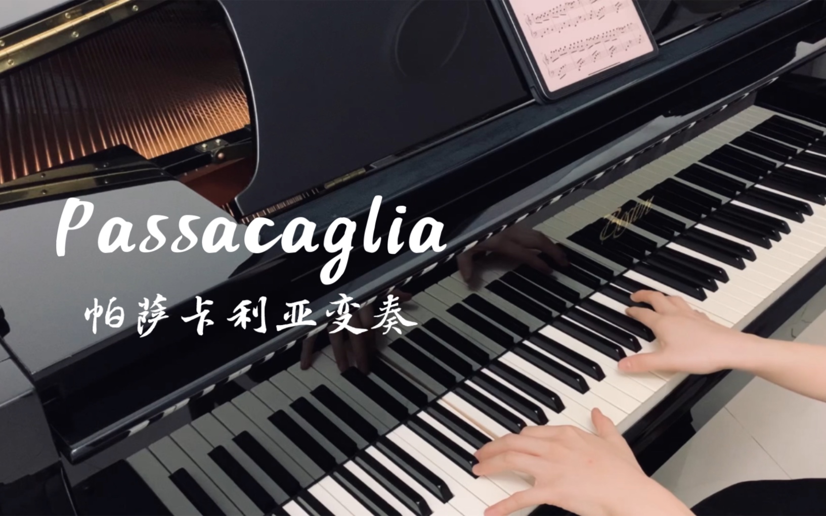 [图]【钢琴】passacaglia/帕萨卡利亚变奏