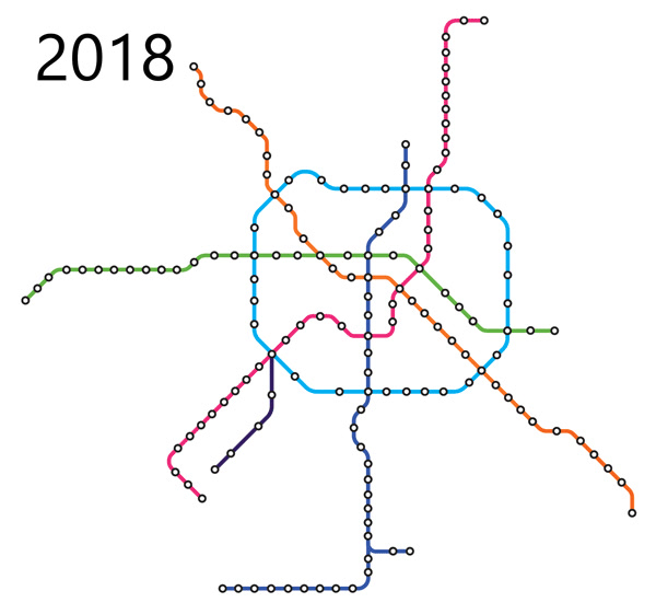 20102018成都地铁线路历史进程动态哔哩哔哩bilibili