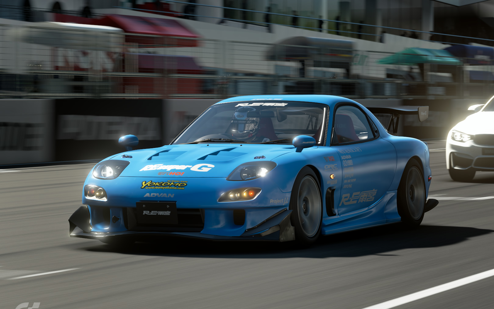 rx-7雨宫改,再战bmw