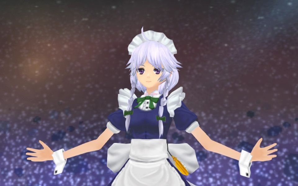 十六夜咲夜vs灵梦