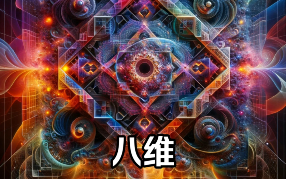 让gpt绘画一至一百维空间