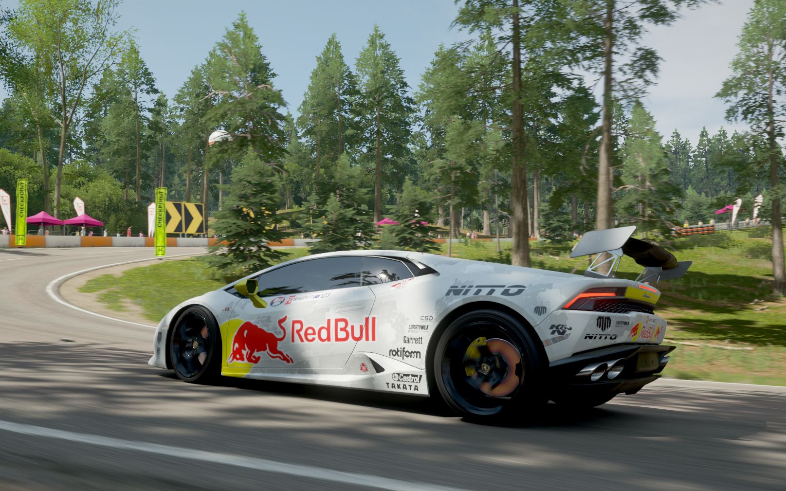 【地平线4】莱克赫斯特矮树林s1劲敌 57.291 兰博基尼huracanlp610-4