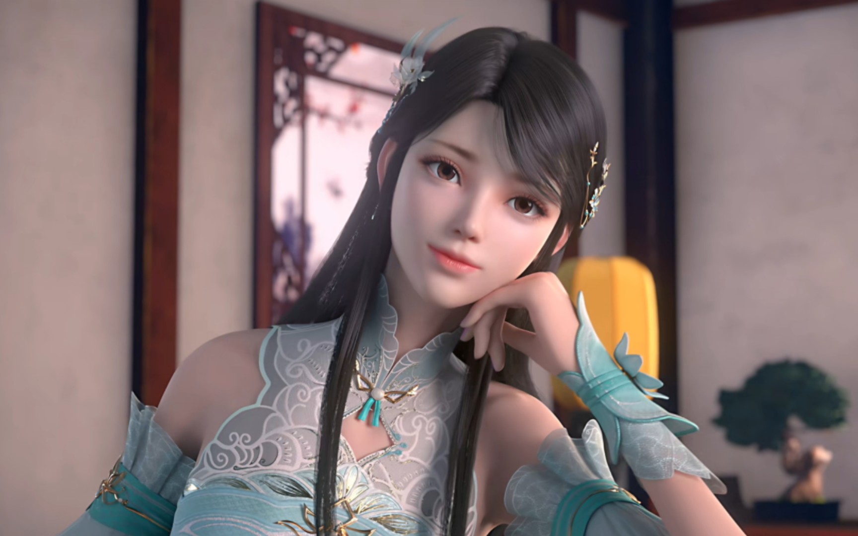 熏儿真的越来越好看了,不过马上要离开了!萧炎和熏儿[4k纯享版]