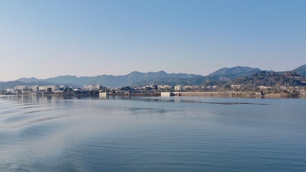 游建德市严州古城 富春江-新安江