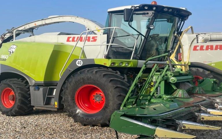 德國克拉斯青儲機,claas jaguar 960這青貯機二手的2016的得多少