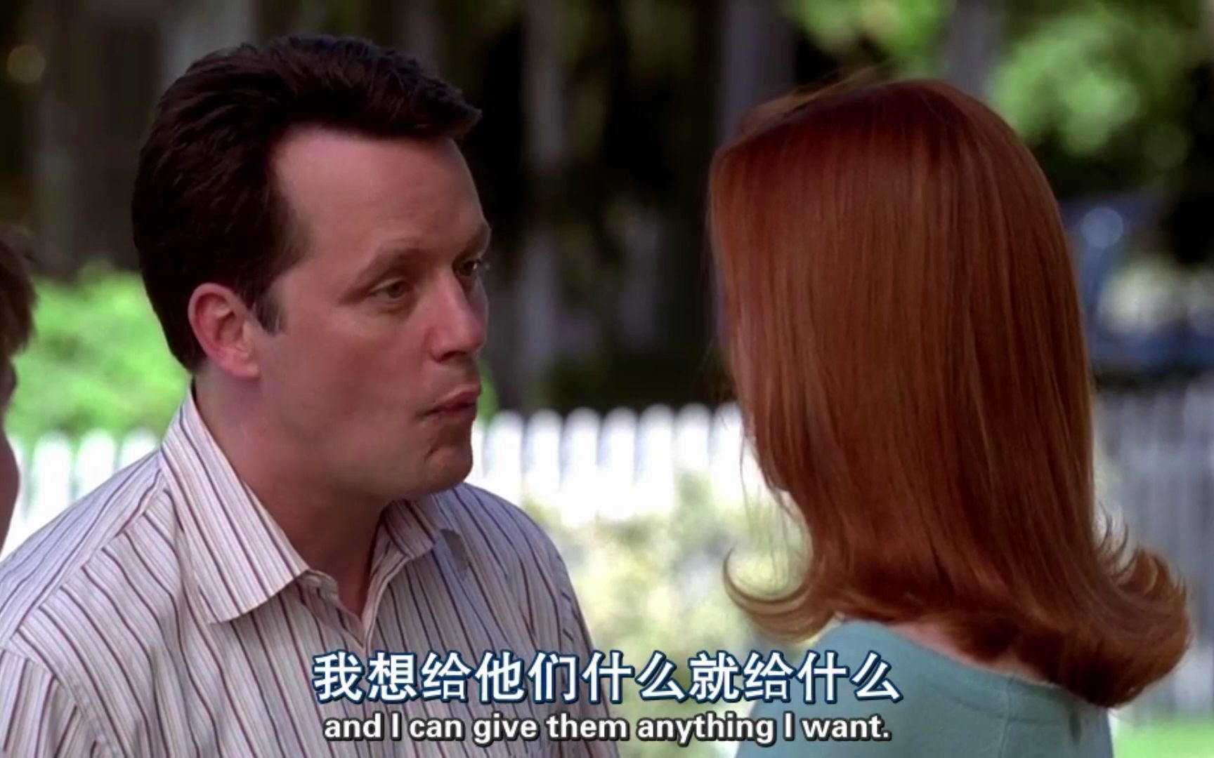 【绝望的主妇】s01e07-82雷克斯和布里因为讨好孩子而吵架,他俩超级的
