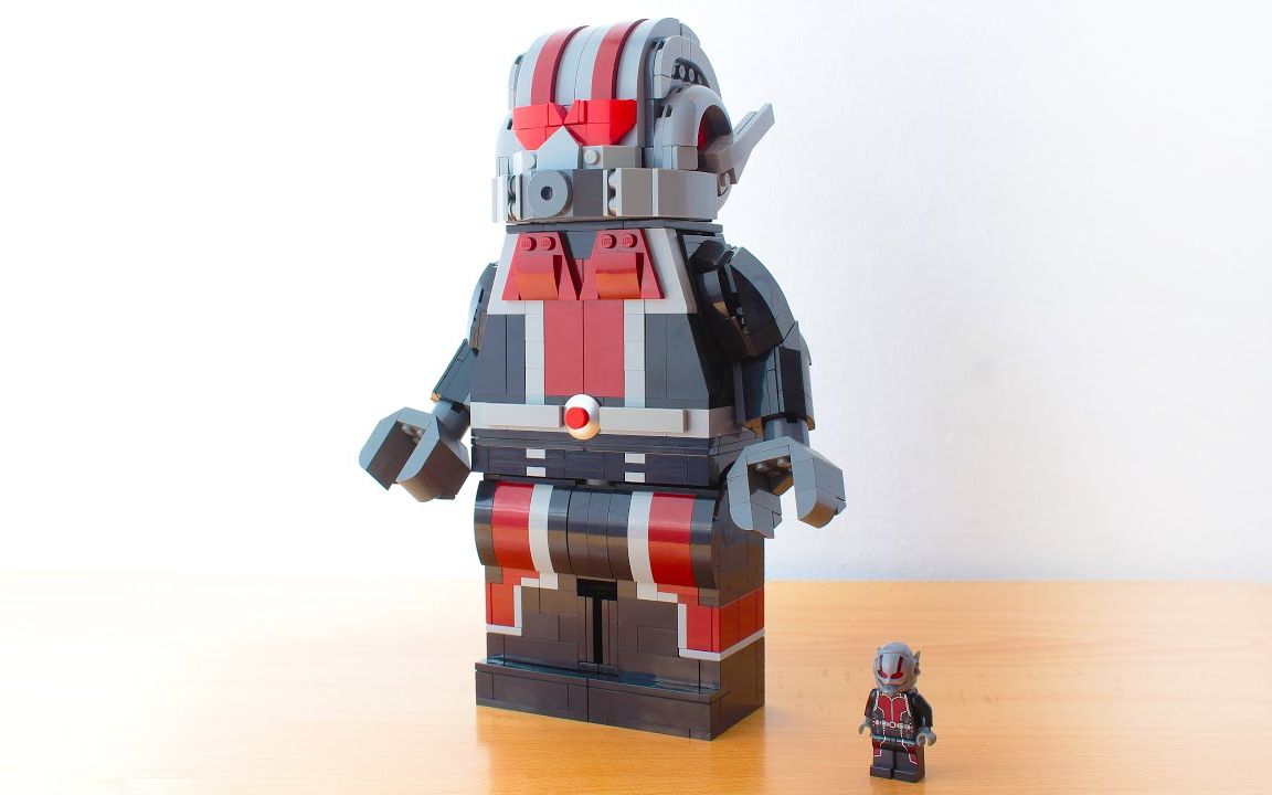 乐高moc教程巨型蚁人拼搭指南