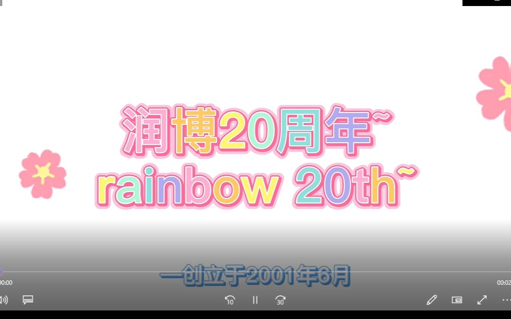 润博20周年纪念哔哩哔哩bilibili