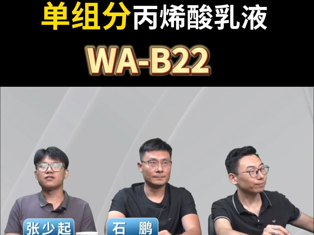 盐雾 300h,光泽 95 单组分丙烯酸乳液 WAB22哔哩哔哩bilibili