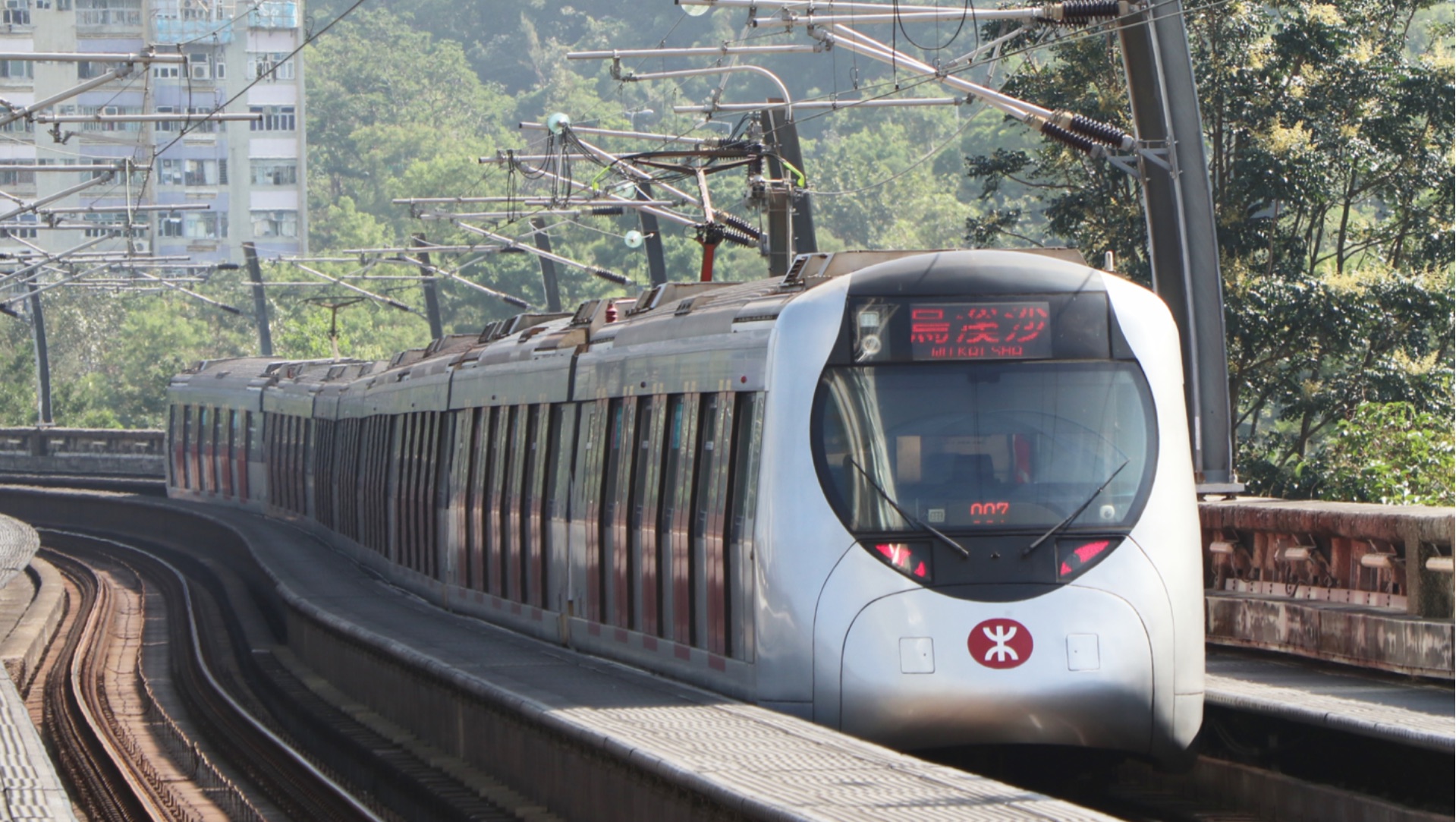 港铁屯马线行车视频