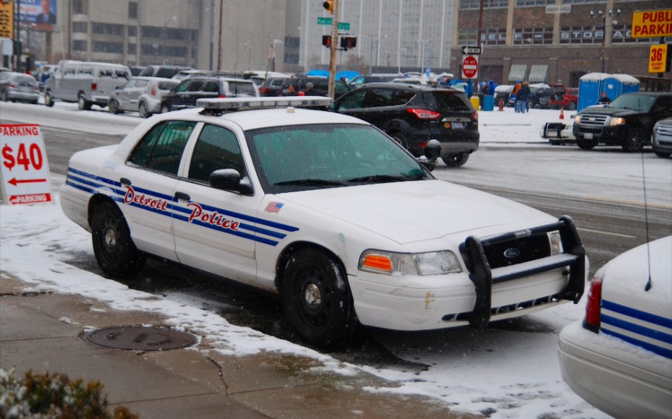 【car parking】底特律警车
