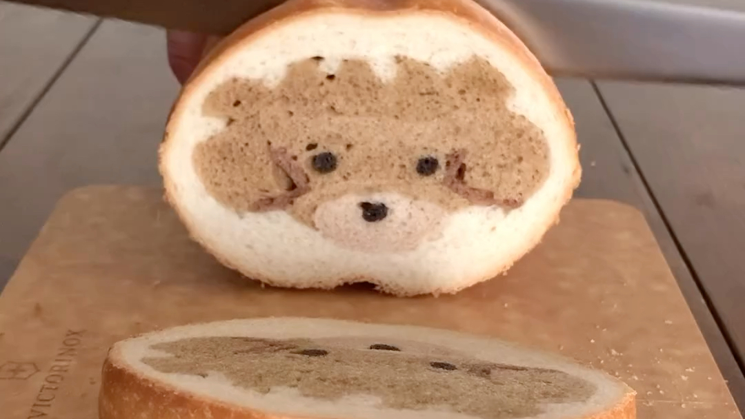 创意吐司面包切片