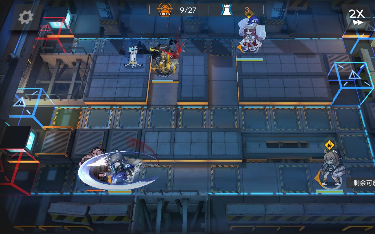 [明日方舟]异格德狗二技能,阵雨连绵,高效速切,cb-8,开德狗模组关卡