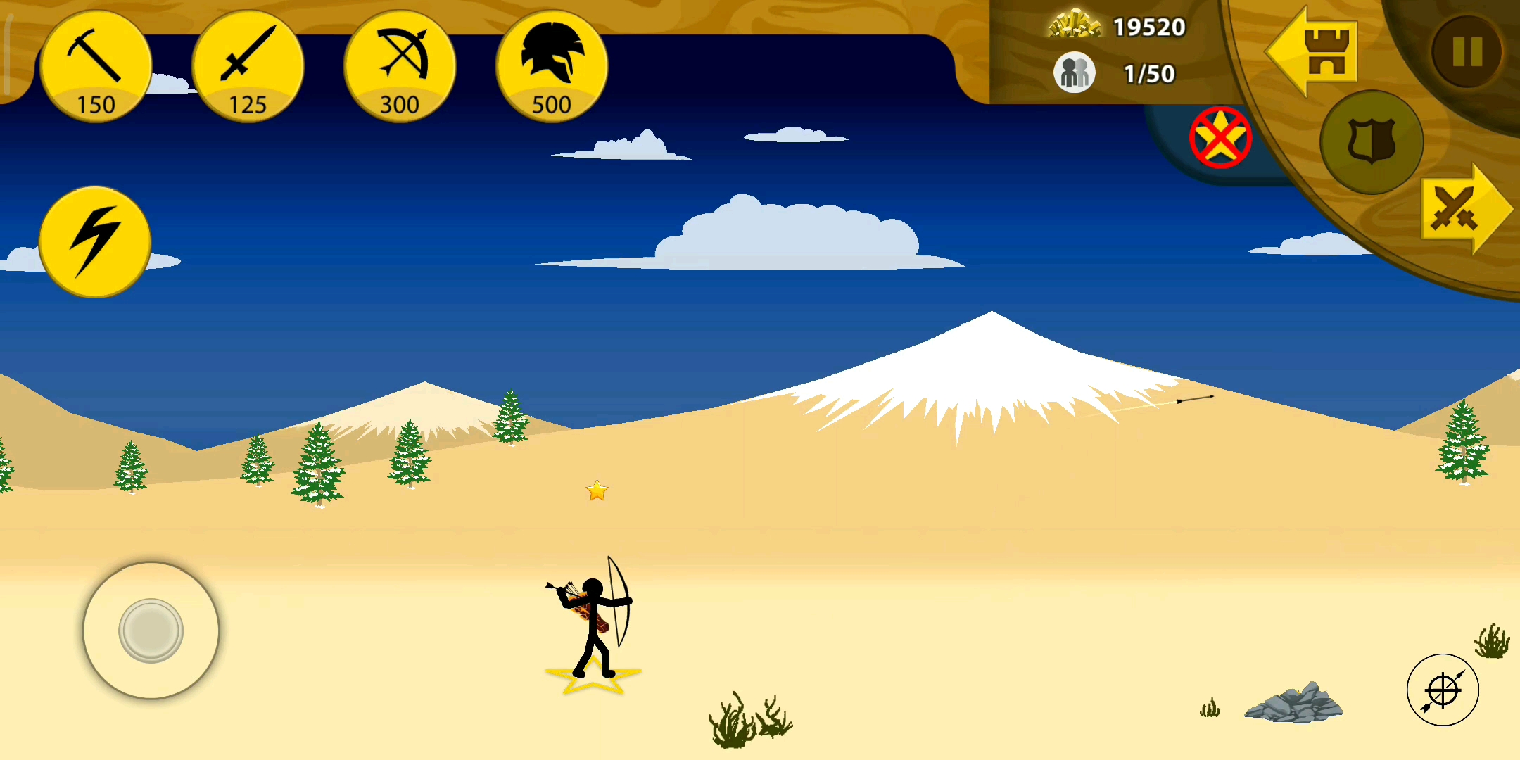 【单兵任务之弓箭手】火柴人战争:遗产(上网课闲的没事录的)