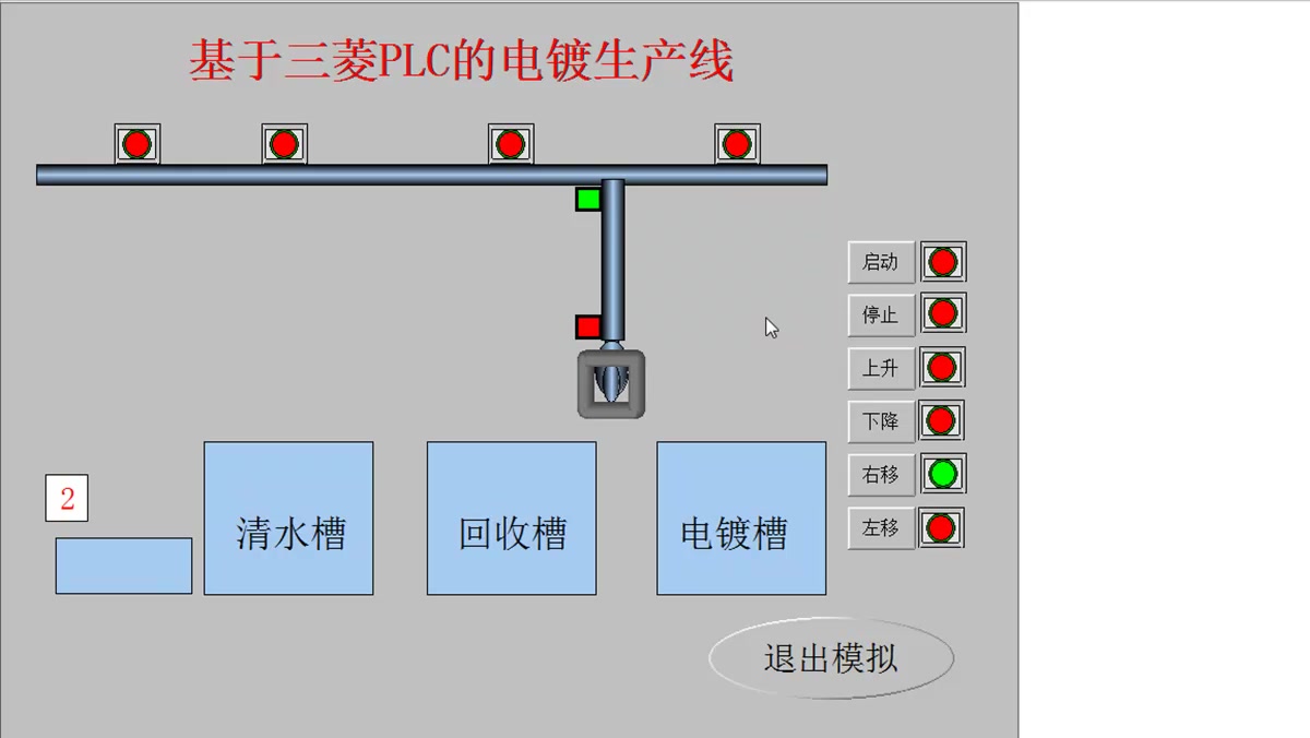 基于三菱PLC的电镀生产线哔哩哔哩bilibili