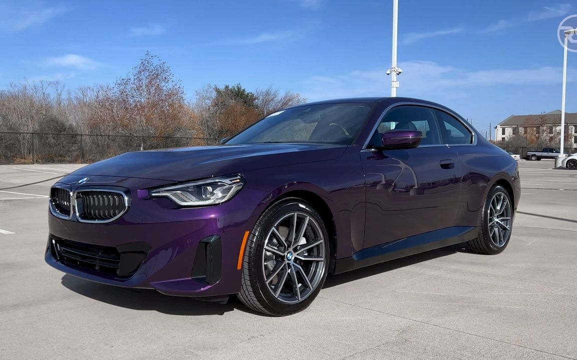 动感时尚,2023款宝马2系coupe静态展示