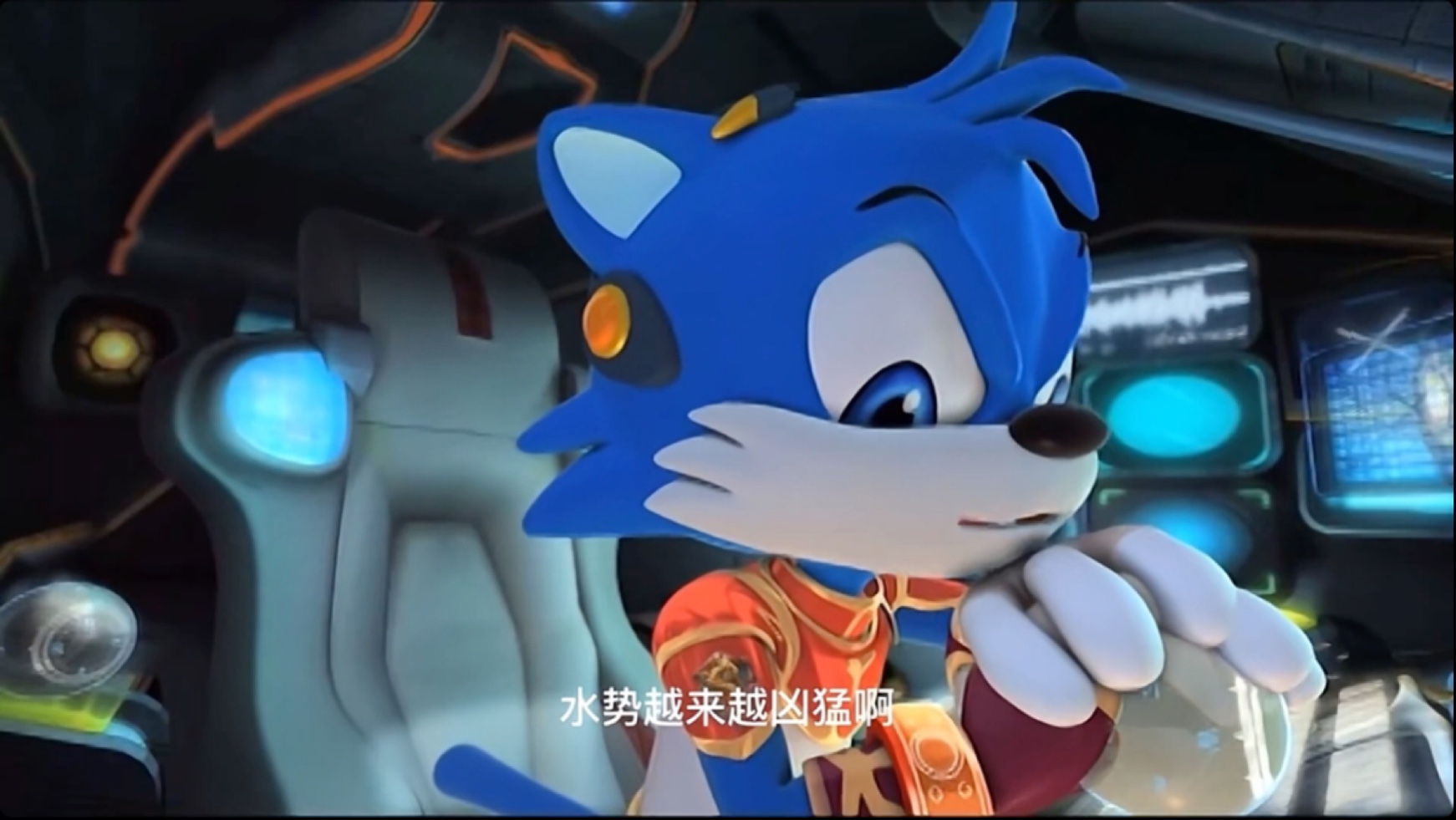 蓝猫龙骑团:五行能量阵破九尾狐攻击,情况危急