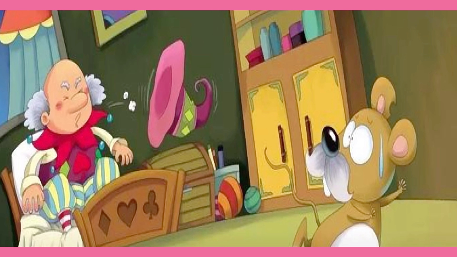 读绘本故事《会打喷嚏的帽子》