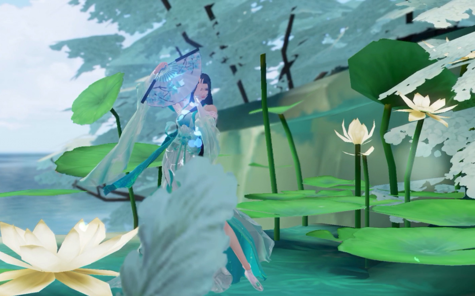 【花与剑】我,一个总喜欢在奇奇怪怪的地方跳舞弹琴的玄冰_哔哩哔哩