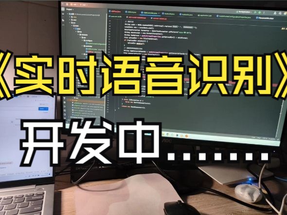 开发实时语音识别中…哔哩哔哩bilibili