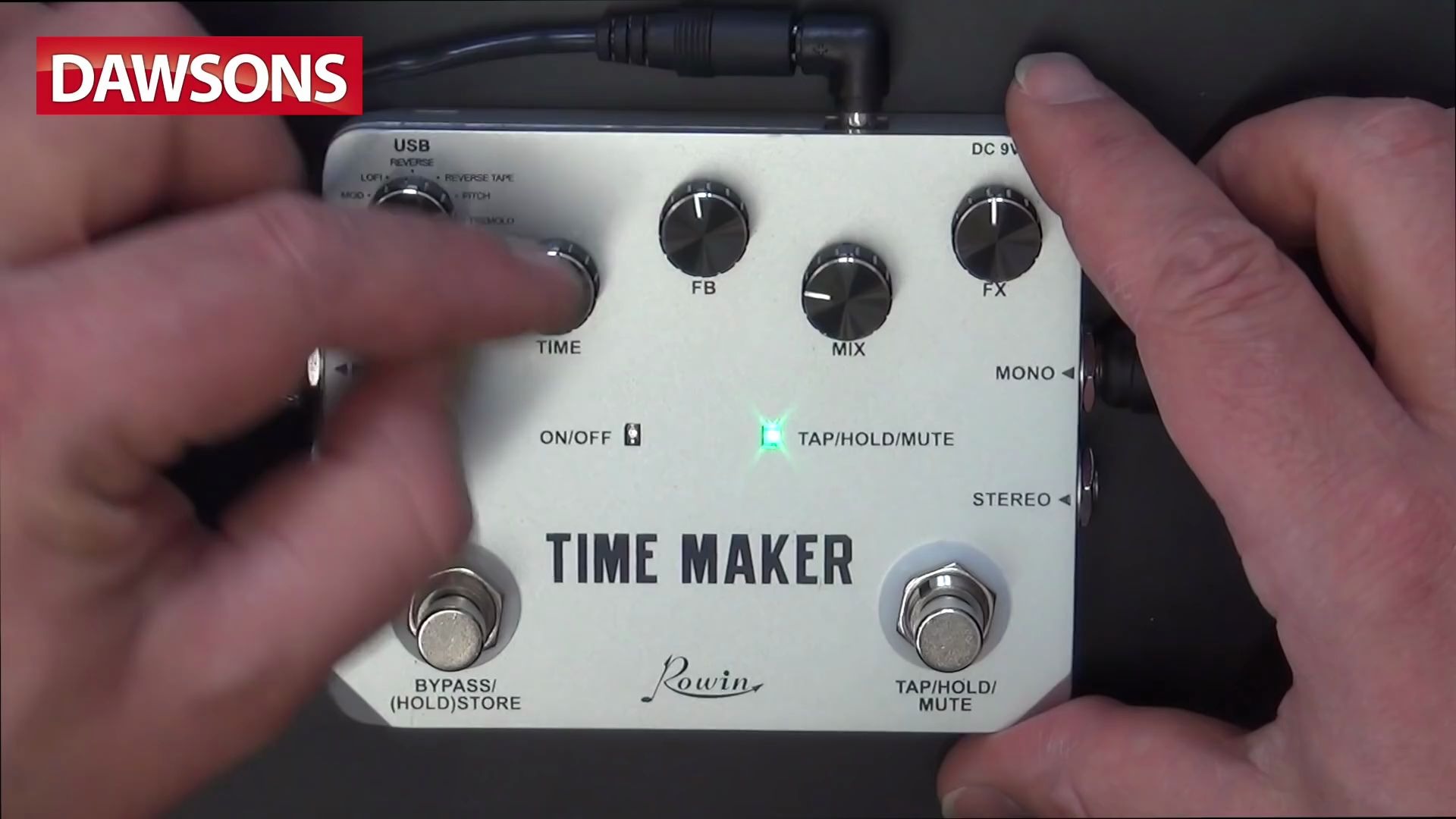 rowin朗韵循环录音双踏效果器电吉他loop迷你looper多轨录音鼓机