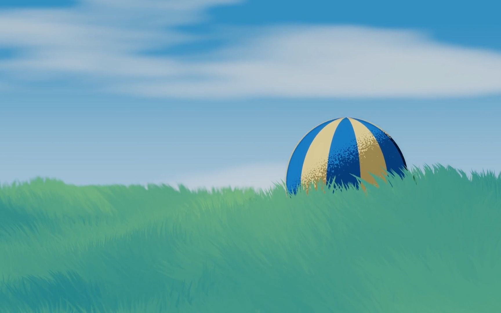 blender风格化草地动画小场景