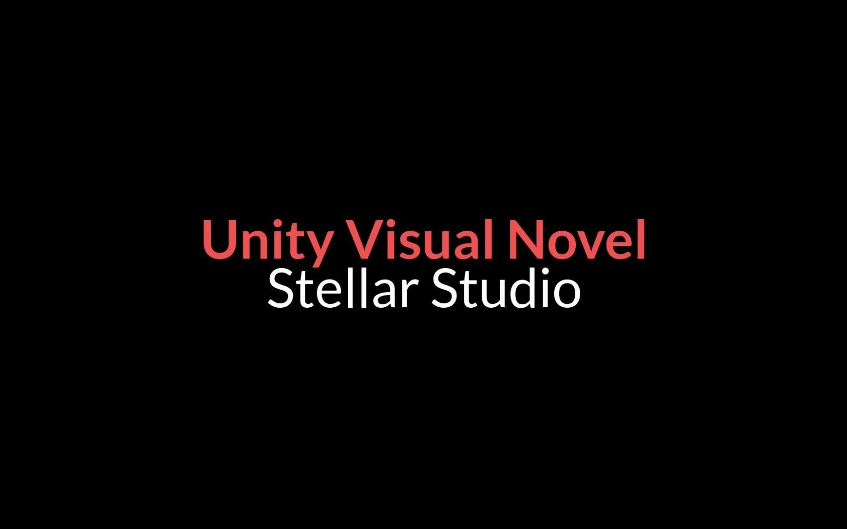 从零开始使用Unity3D制作视觉小说 31 即将到来的功能展示【系列完结】哔哩哔哩bilibili