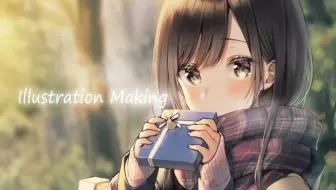 Seedpaint メイキング Clip Studio Paint クリスマス 哔哩哔哩 Bilibili