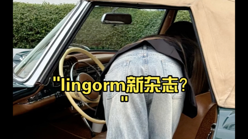 lingorm新杂志?这是要买大房子连轴转吗?哔哩哔哩bilibili