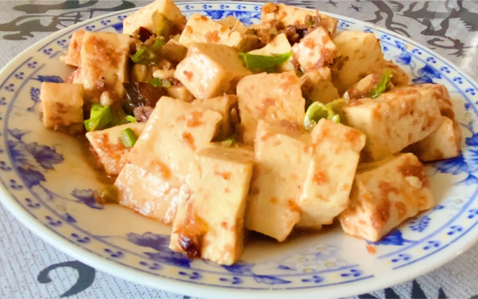 虾酱豆腐家常做法豆腐鲜嫩多汁非常入味鲜嫩爽滑没有腥味