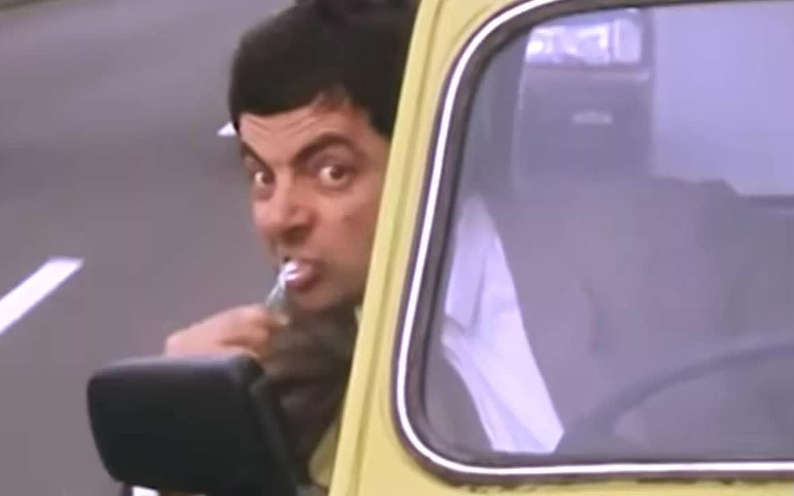 [图][憨豆系列] Crazy Driving  Funny Clip  Classic Mr. Bean