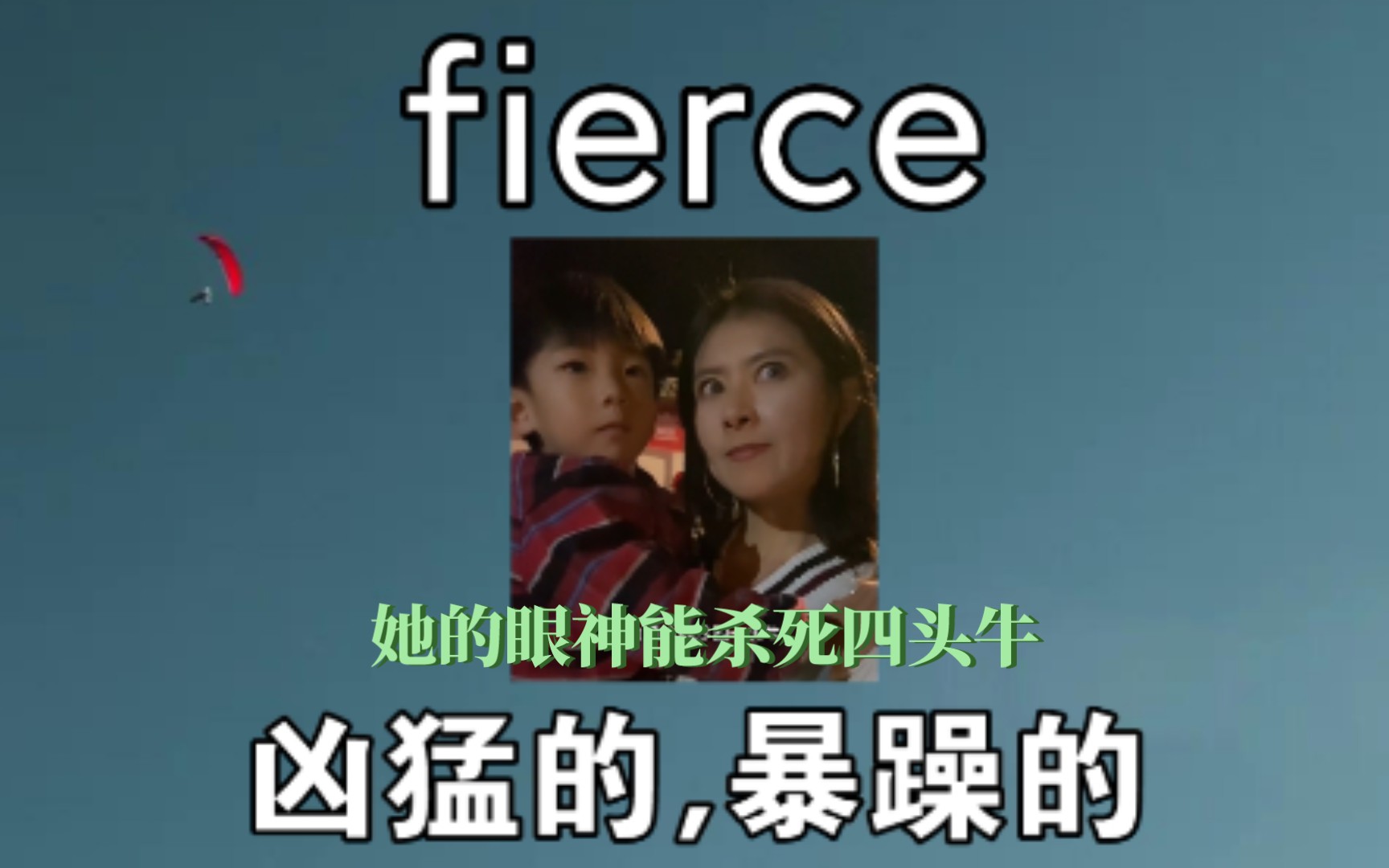 [四六级单词] 凶狠的 fierce 《来自弟弟对姐姐的控诉》哔哩哔哩bilibili