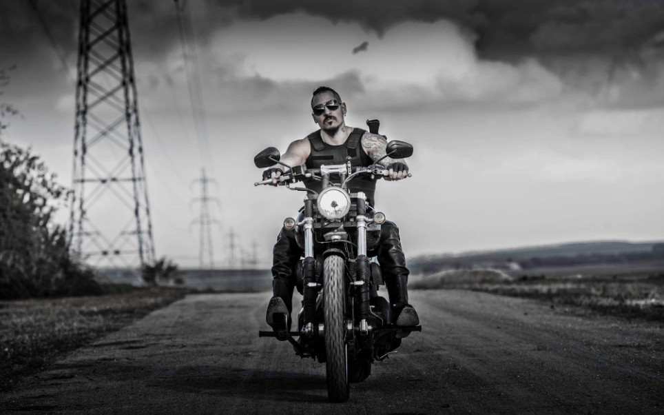 法国健身野兽jeromepina摩托肌肉纹身