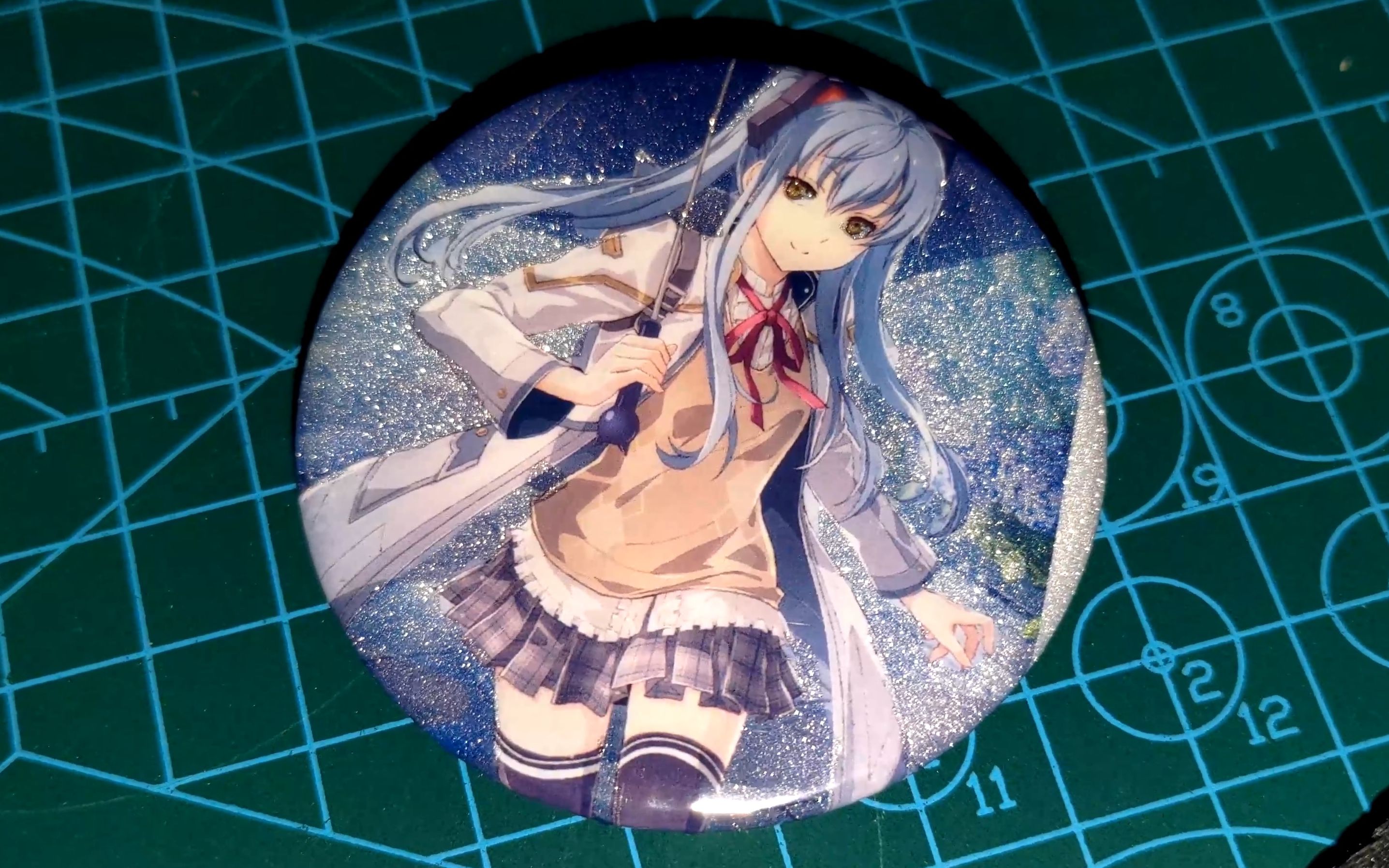 【魔法侧】关于双闪徽章制作流程 提欧闪之轨迹创之轨迹徽章吧唧