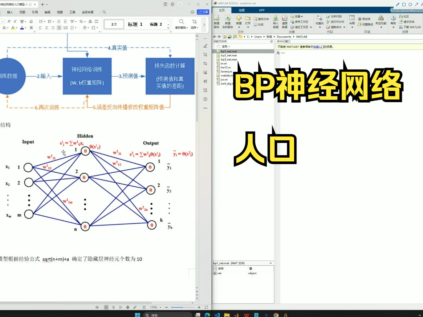 数值方法大作业:基于BP神经网络的人口模型北大张旭哔哩哔哩bilibili