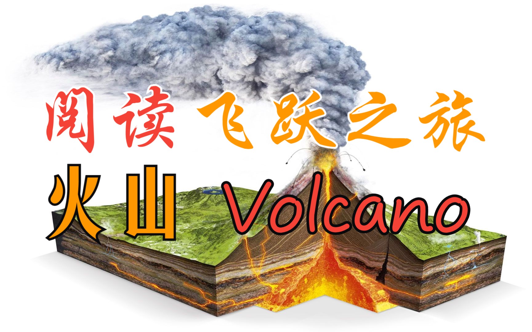 【英语阅读ⷩ㞨𗃤𙋦—…】火山ⷔhe Volcano☆第3阶哔哩哔哩bilibili