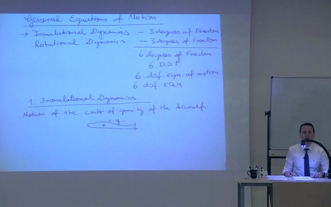 中东科技大学在线课程【飞行力学】第7周第1讲 平移动力学方程哔哩哔哩bilibili