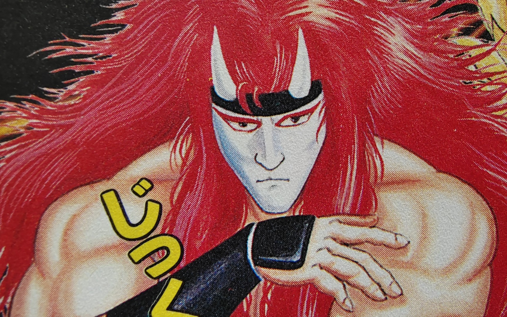 画师"原哲夫":游戏《超级摔角霸王2》人物立绘