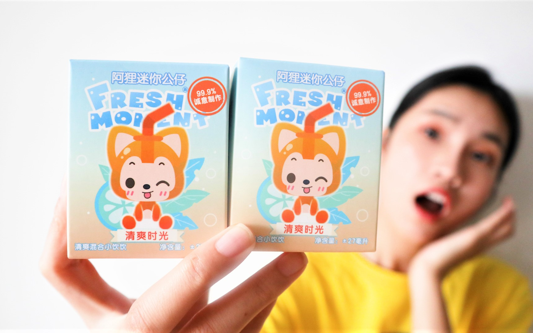 饮料系列阿狸盲盒大测评,一口气全拆完,会抽到神秘的隐藏款吗?