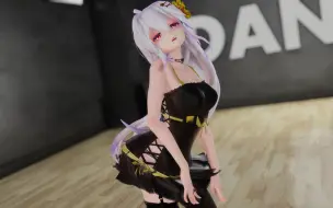 Download Video: 【4K|全面屏|MMD】已经12点了，跳完这支舞就和弱音去休息吧♥   黑色连衣裙弱音 Gotta Go