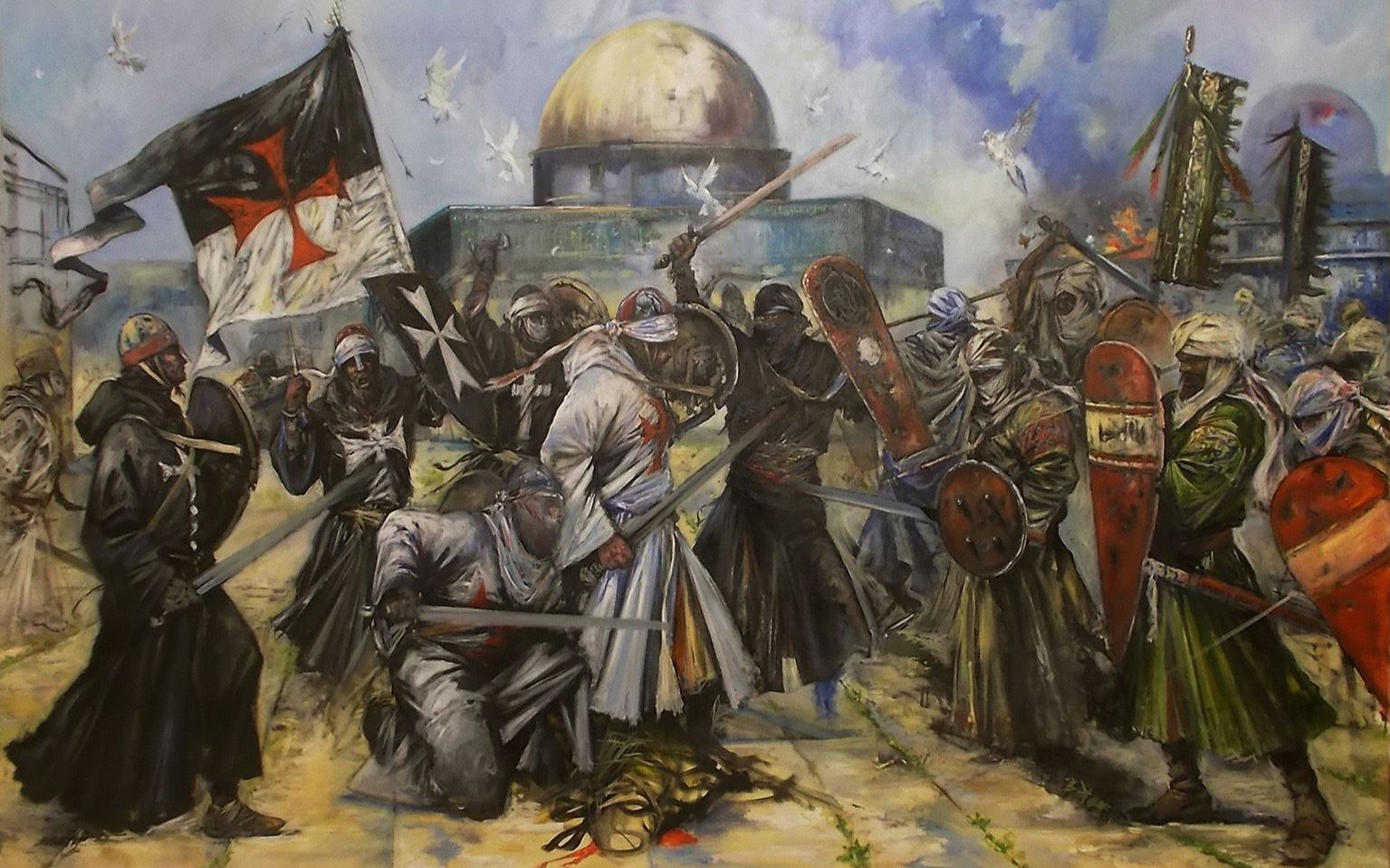 骑马与砍杀 圣战mod 十字军7