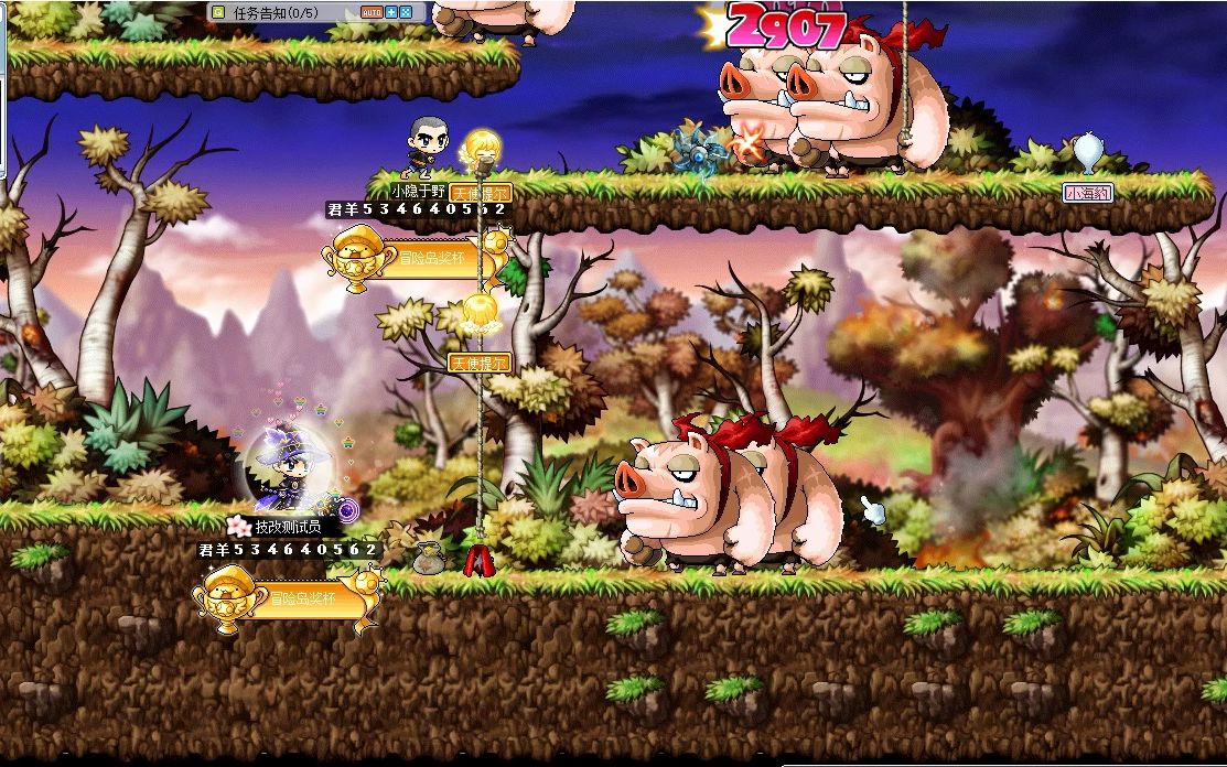 天天冒险岛079 漂漂猪这是怎么了?