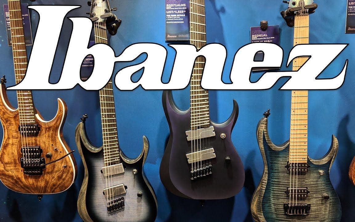 【樱韵乐器搬运】Ibanez依班娜 Namm Show 2019年 展位 新产品 阿纳海姆乐展 Walk Through 预览哔哩哔哩bilibili